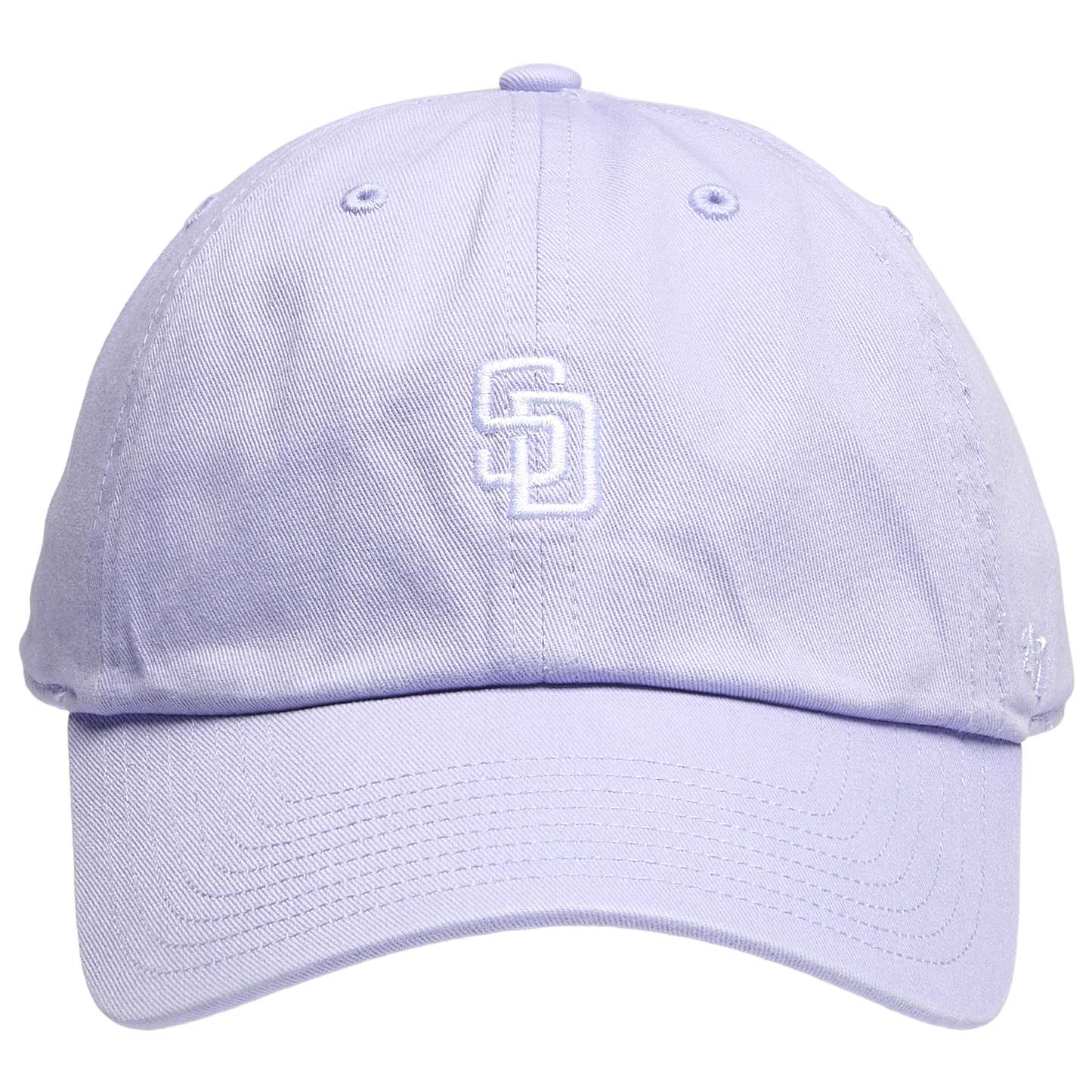 47 Brand Padres Base Runner Ballpark 47 Clean Up Cap - Men's - Multi/Purple