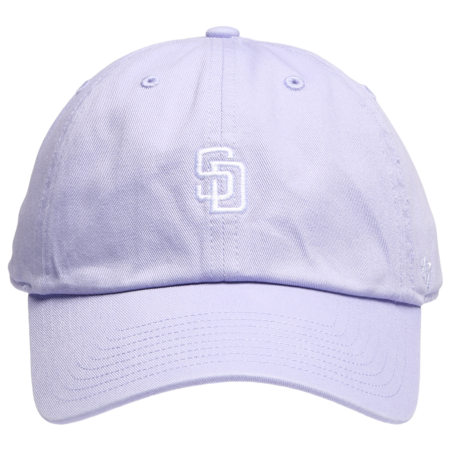 47 Brand Padres Base Runner Ballpark 47 Clean Up Cap - Men's - Multi/Purple