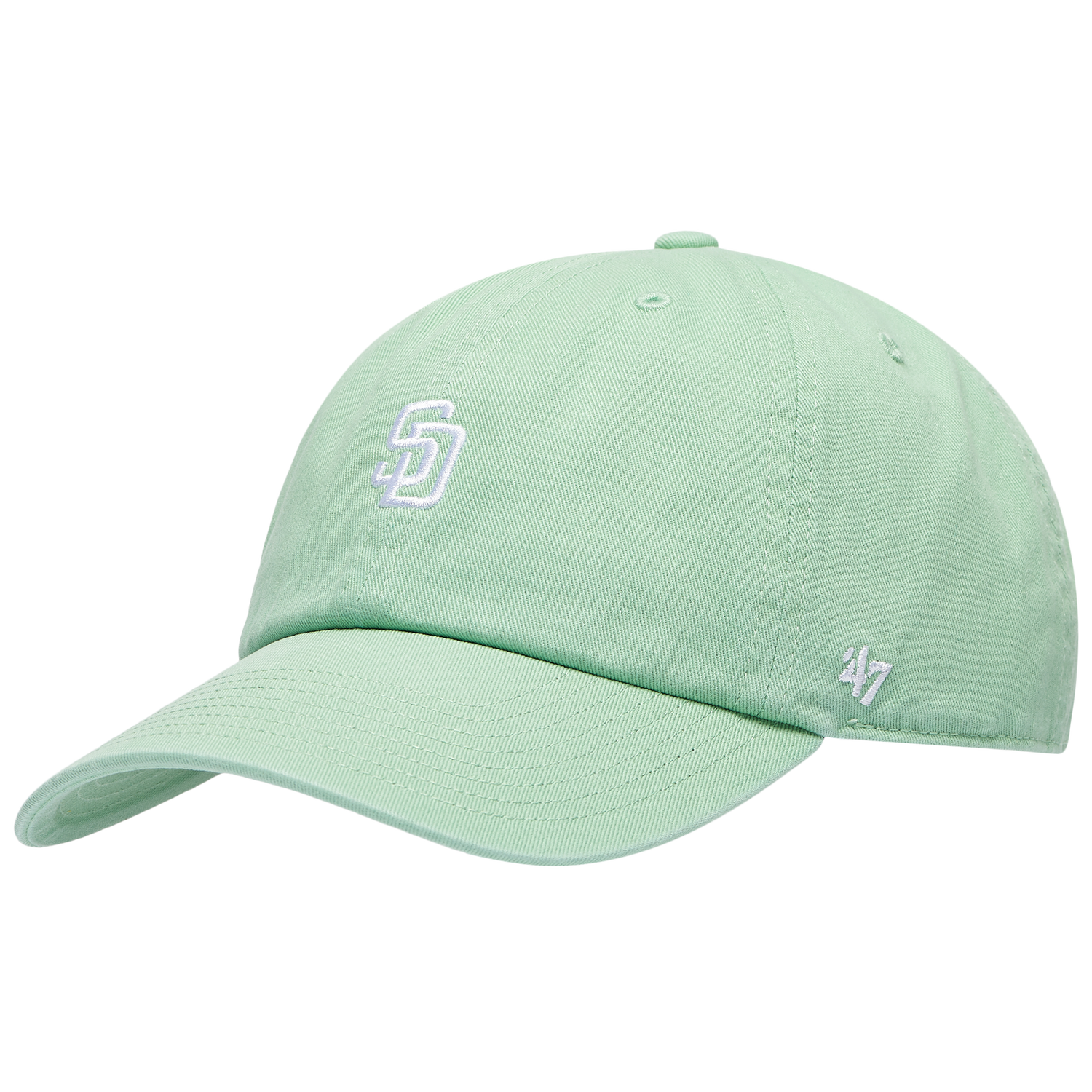47 Brand Padres Base Runner Ballpark 47 Clean Up Cap - Men's - Green/Multi