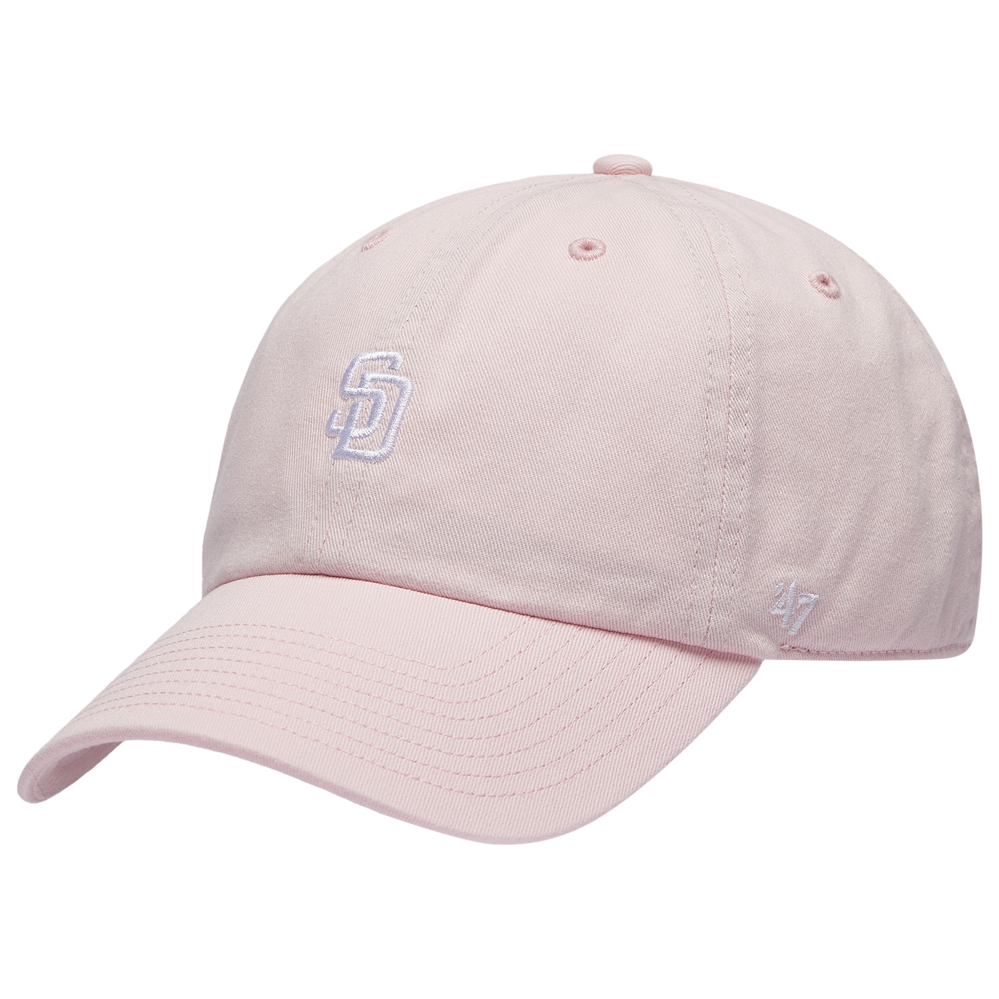 47 Brand Padres Base Runner Ballpark 47 Clean Up Cap - Men's - Multi/Pink