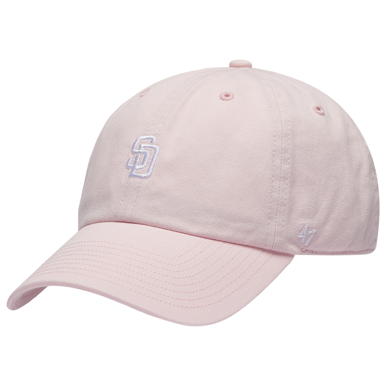 47 Brand Padres Base Runner Ballpark 47 Clean Up Cap - Men's - Multi/Pink