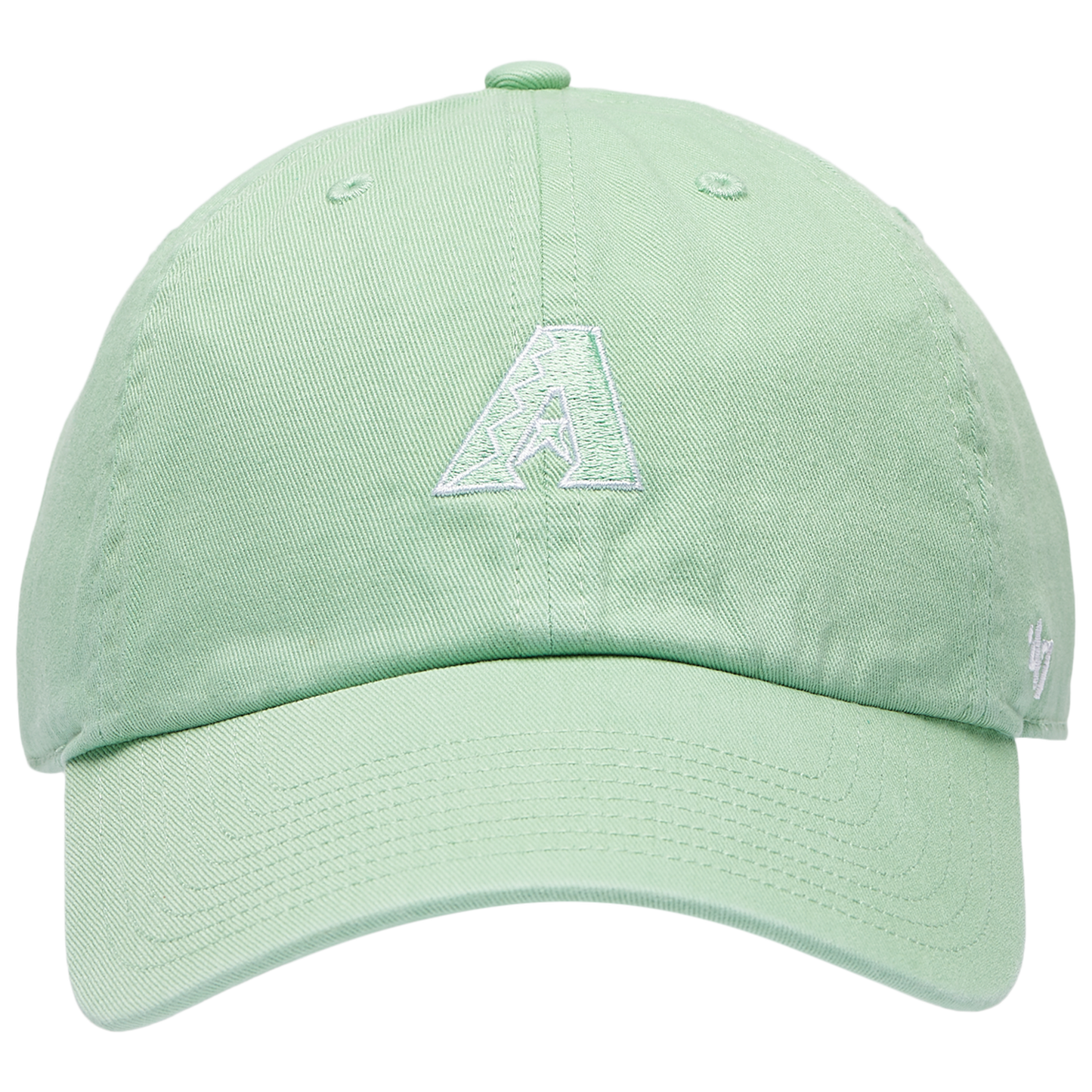 47 Brand Diamondbacks Base Runner Ballpark Clean Up Cap - Men's - Green/Multi