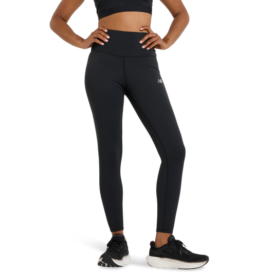 New Balance Harmony High Rise 25" Leggings - Women's - Black/Black