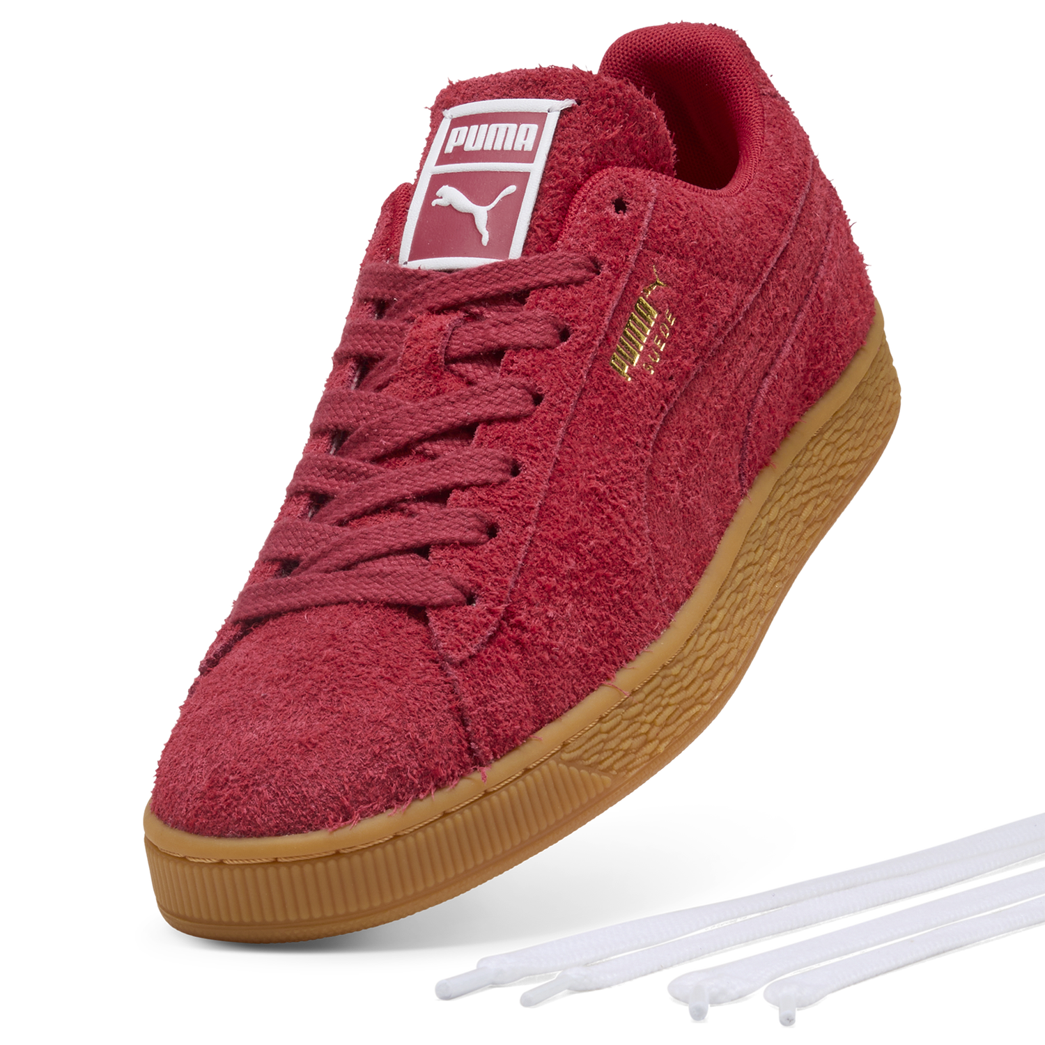 PUMA Suede Classic - Men's - Tan/Red/Gold