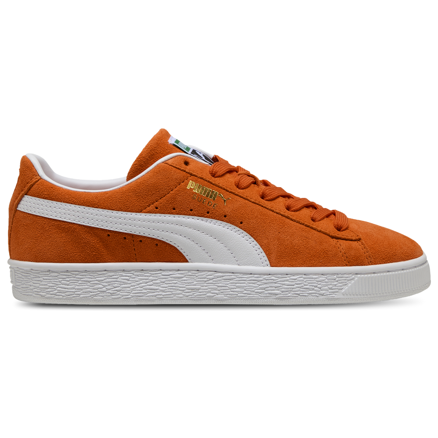 PUMA Suede Classic - Men's - White/Orange