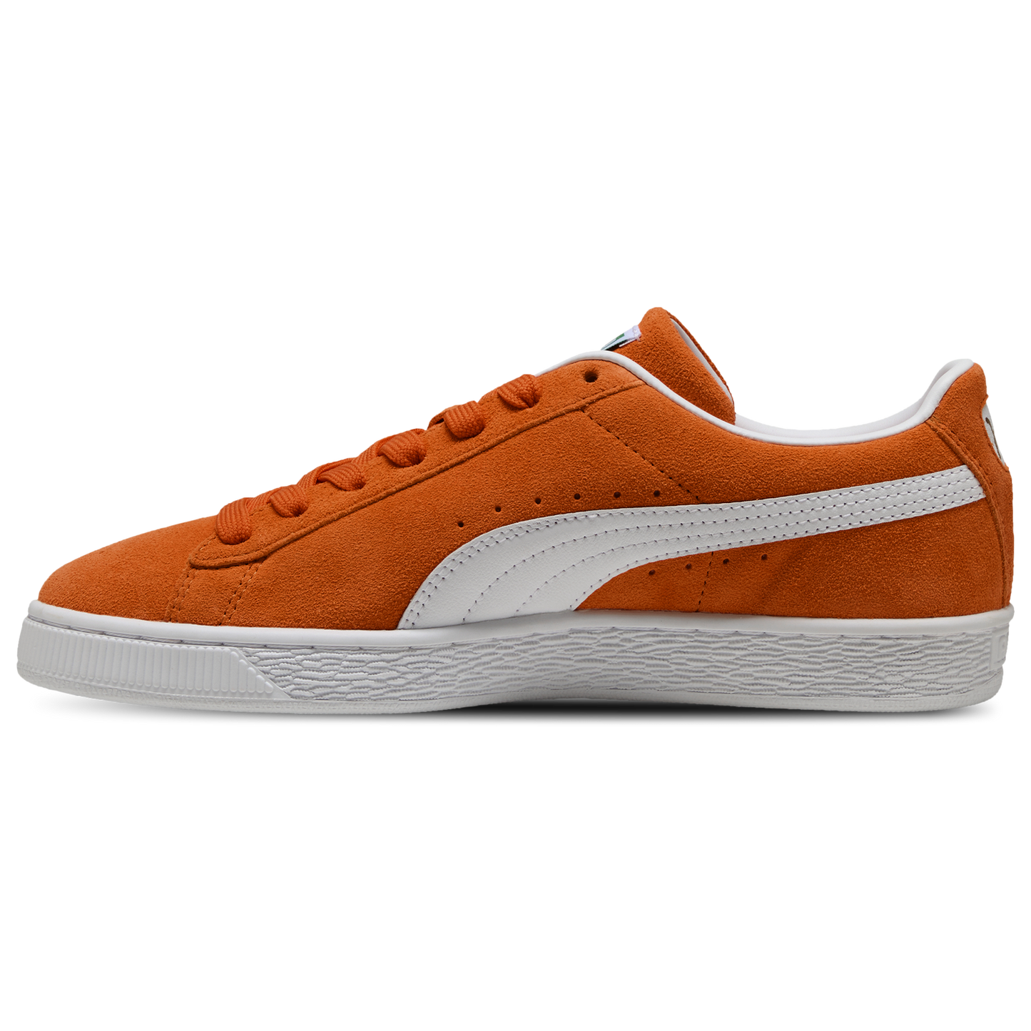 PUMA Suede Classic - Men's - White/Orange