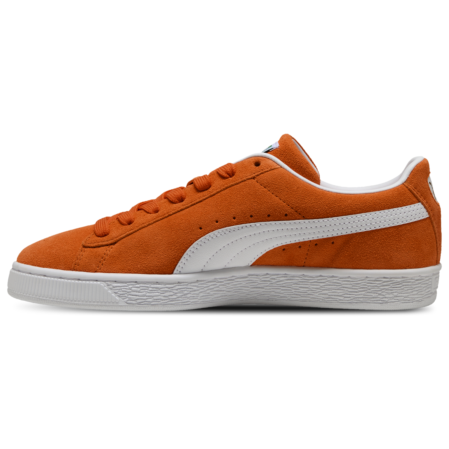 PUMA Suede Classic - Men's - White/Orange