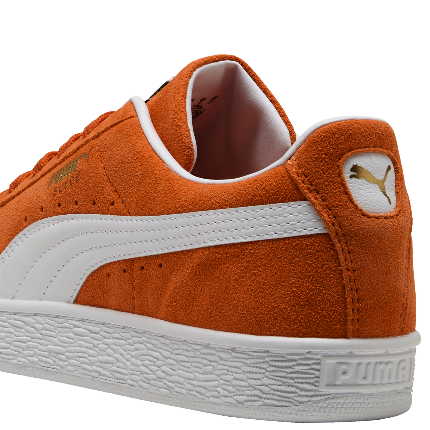 PUMA Suede Classic - Men's - White/Orange