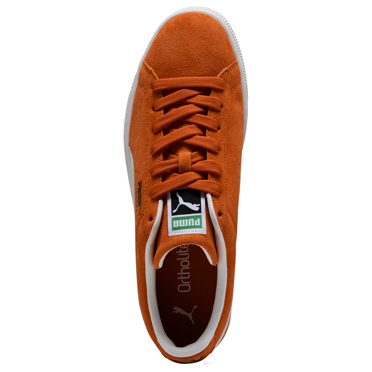 PUMA Suede Classic - Men's - White/Orange