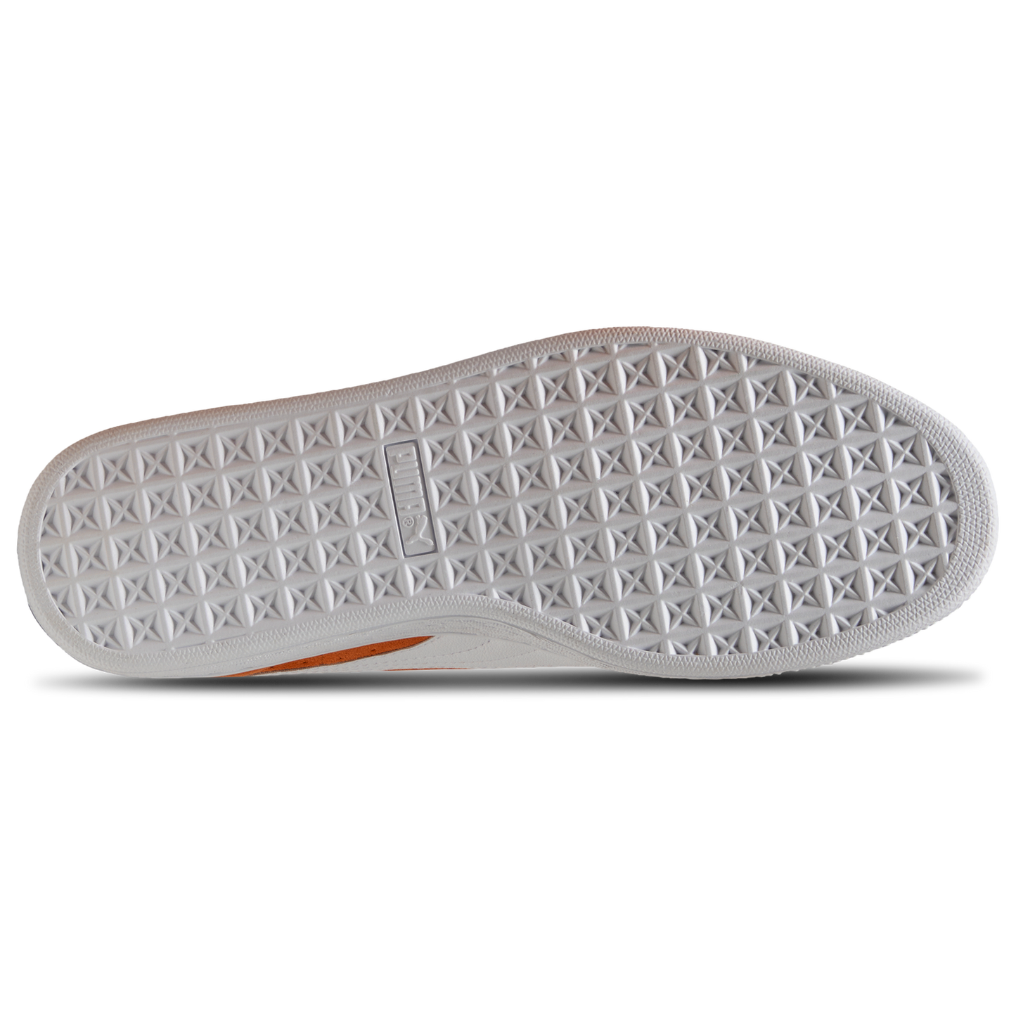 PUMA Suede Classic - Men's - White/Orange