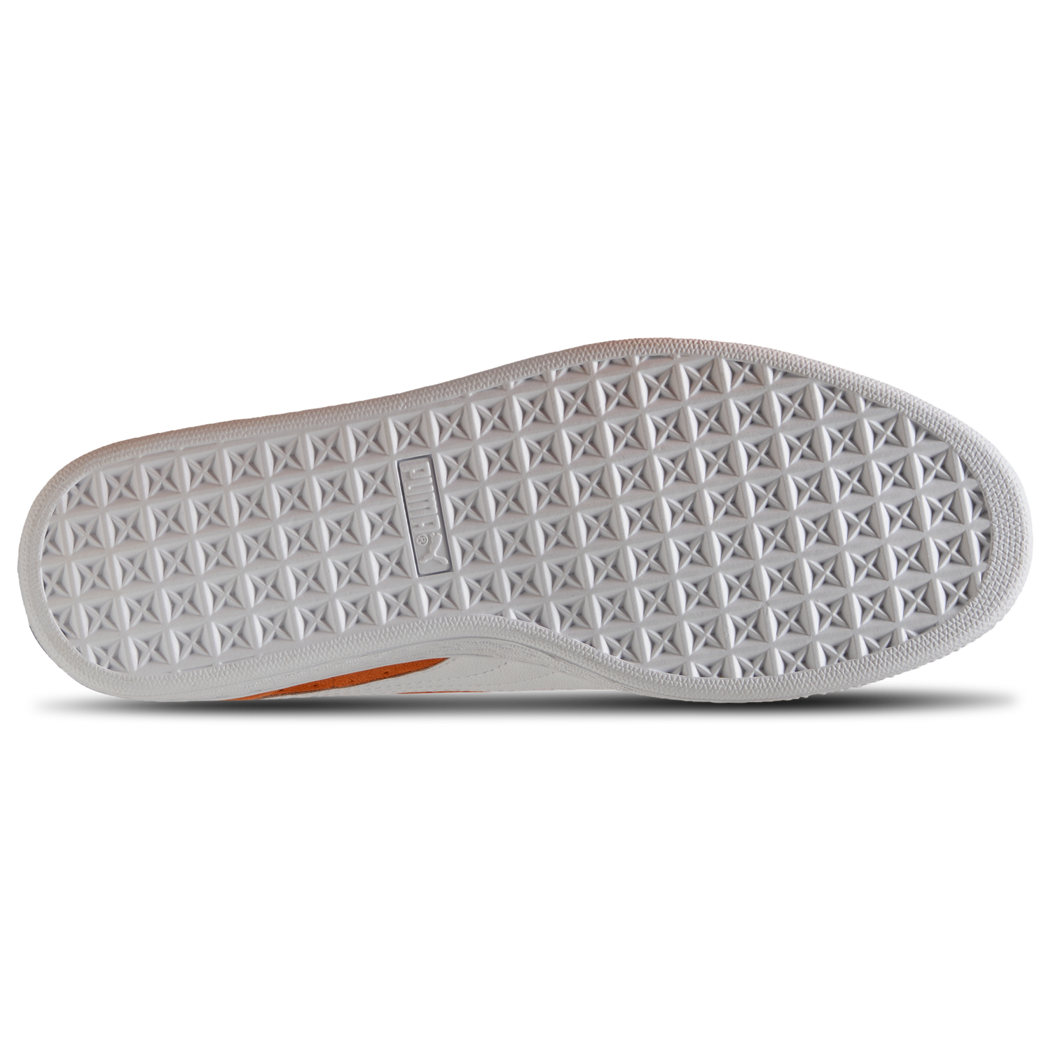 PUMA Suede Classic - Men's - White/Orange