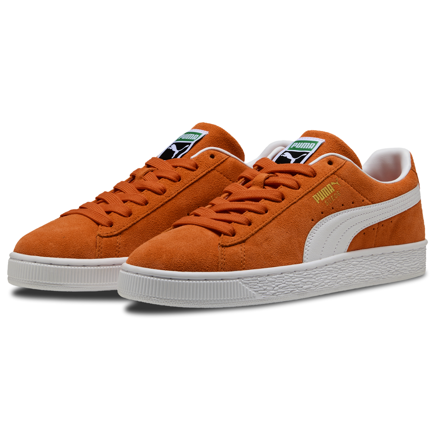 PUMA Suede Classic - Men's - White/Orange