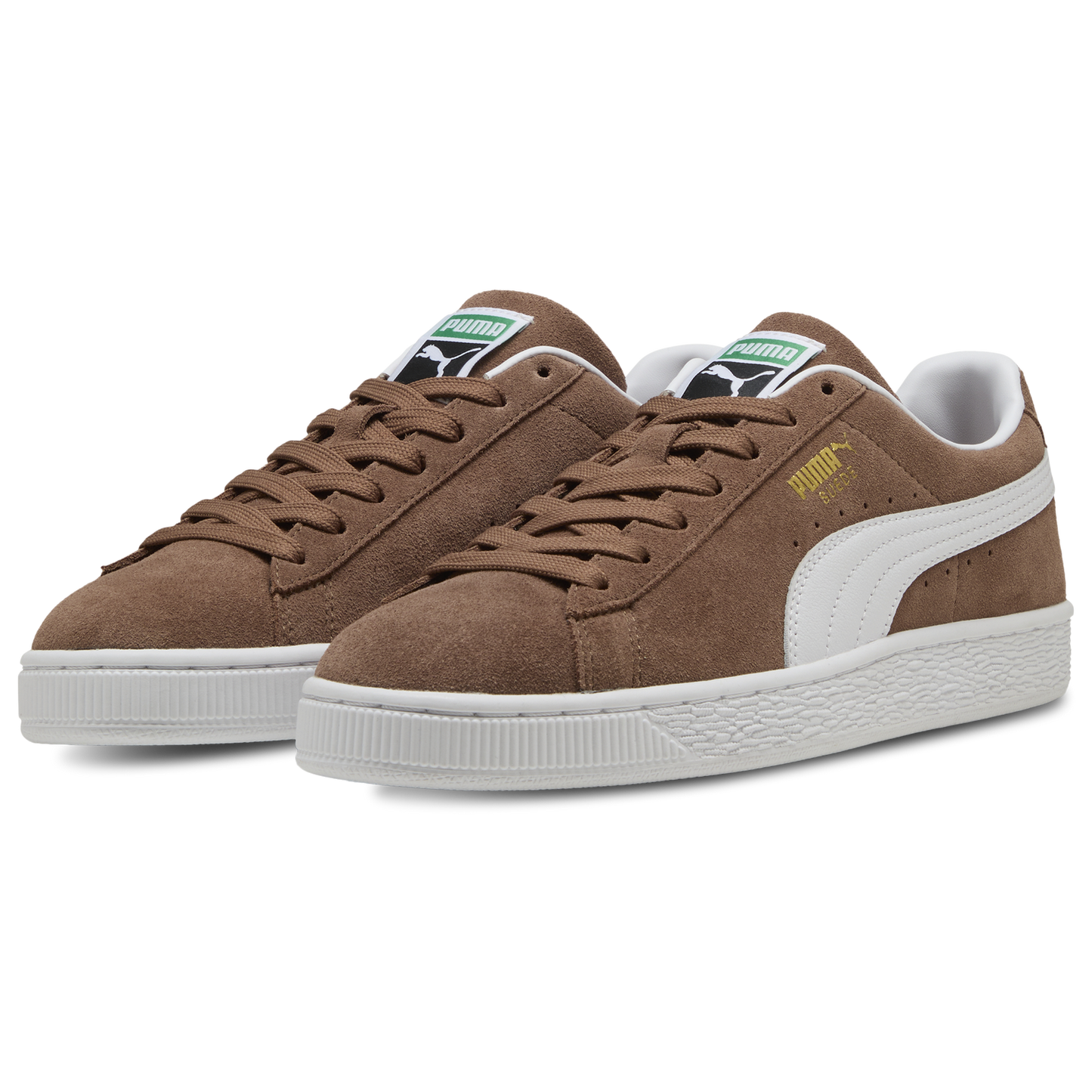 PUMA Suede Classic - Men's - Brown/White