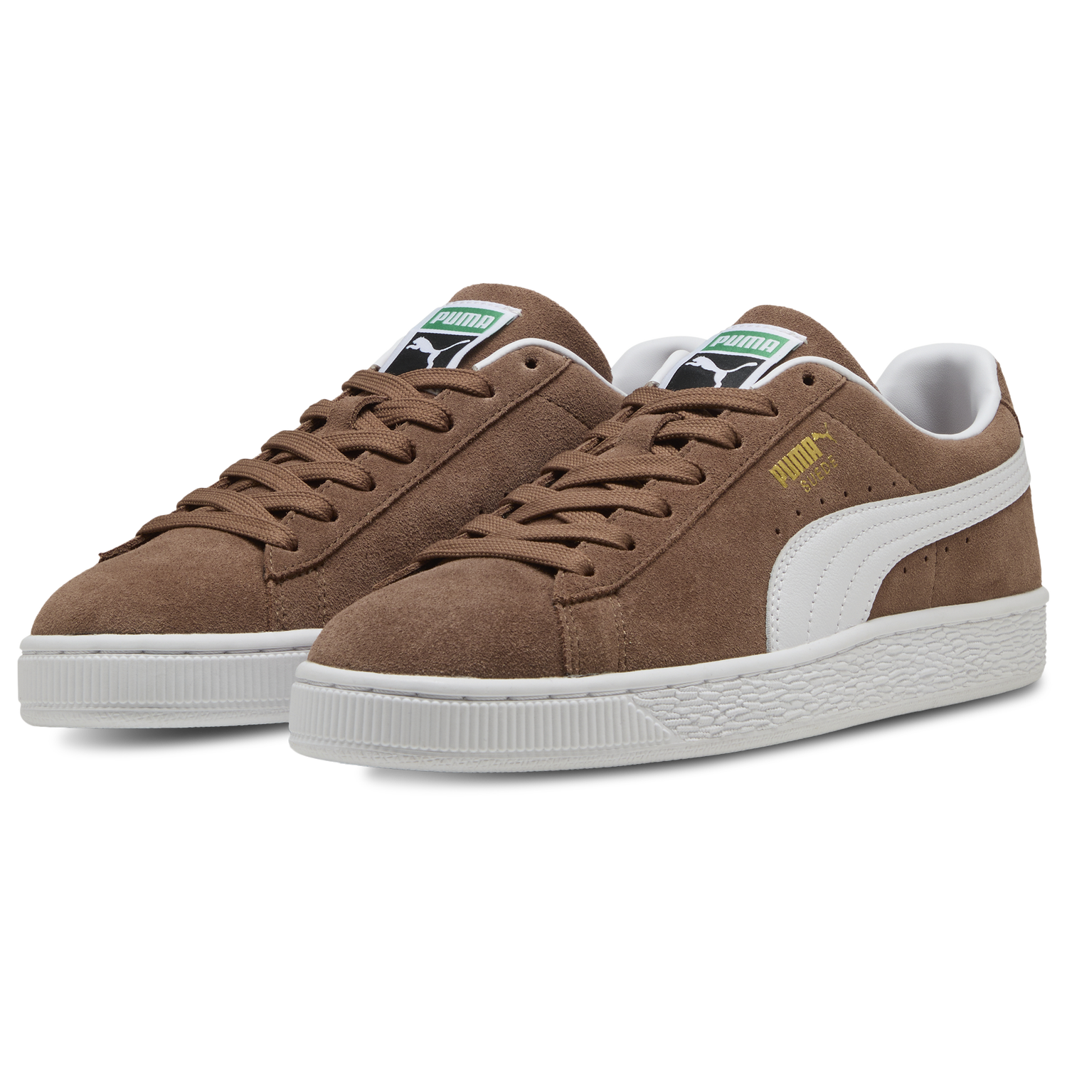 PUMA Suede Classic - Men's - Brown/White