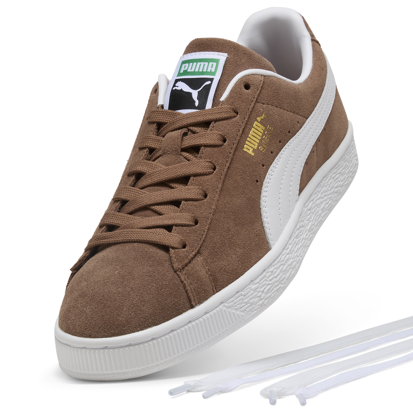 PUMA Suede Classic - Men's - Brown/White