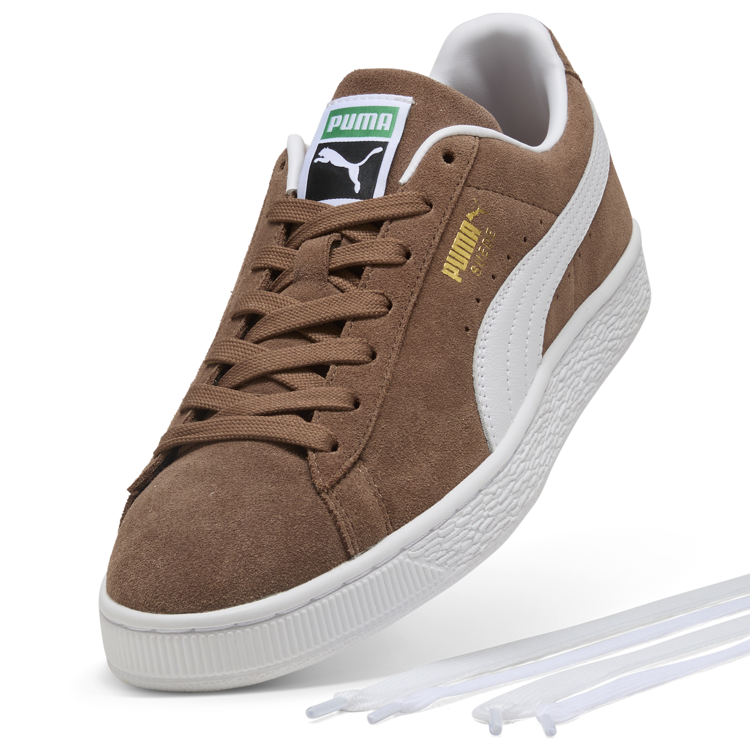 PUMA Suede Classic - Men's - Brown/White