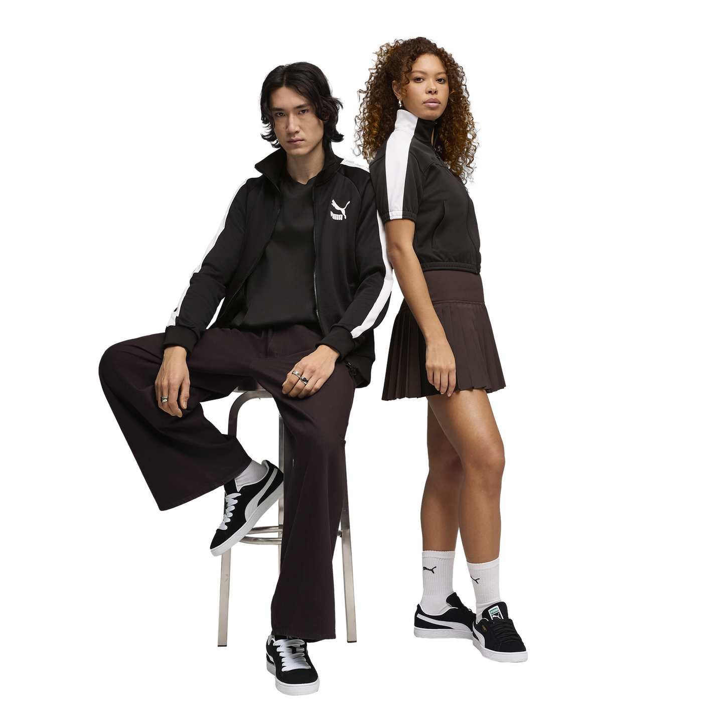 PUMA Suede Classic - Men's - Black/White