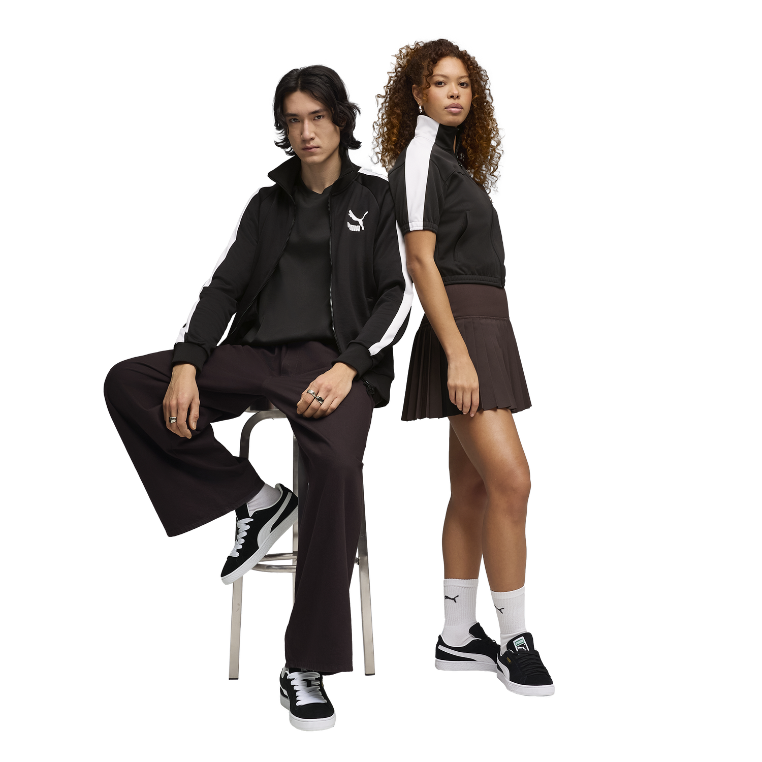 PUMA Suede Classic - Men's - Black/White