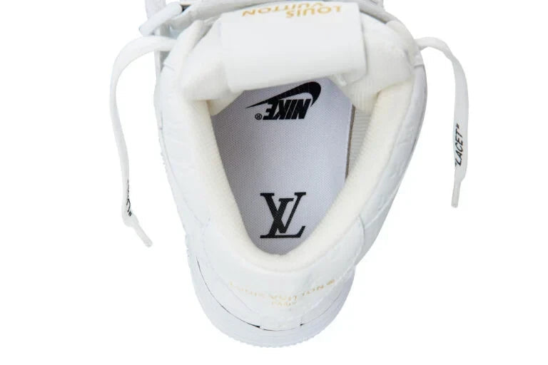Louis Vuitton x Nike Air Force 1 Mid White