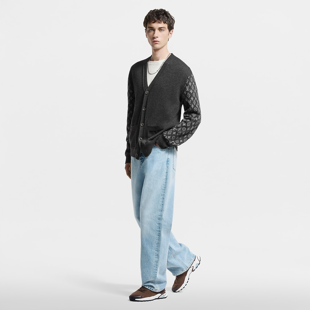 LV Tatic Knit Sneaker Brown