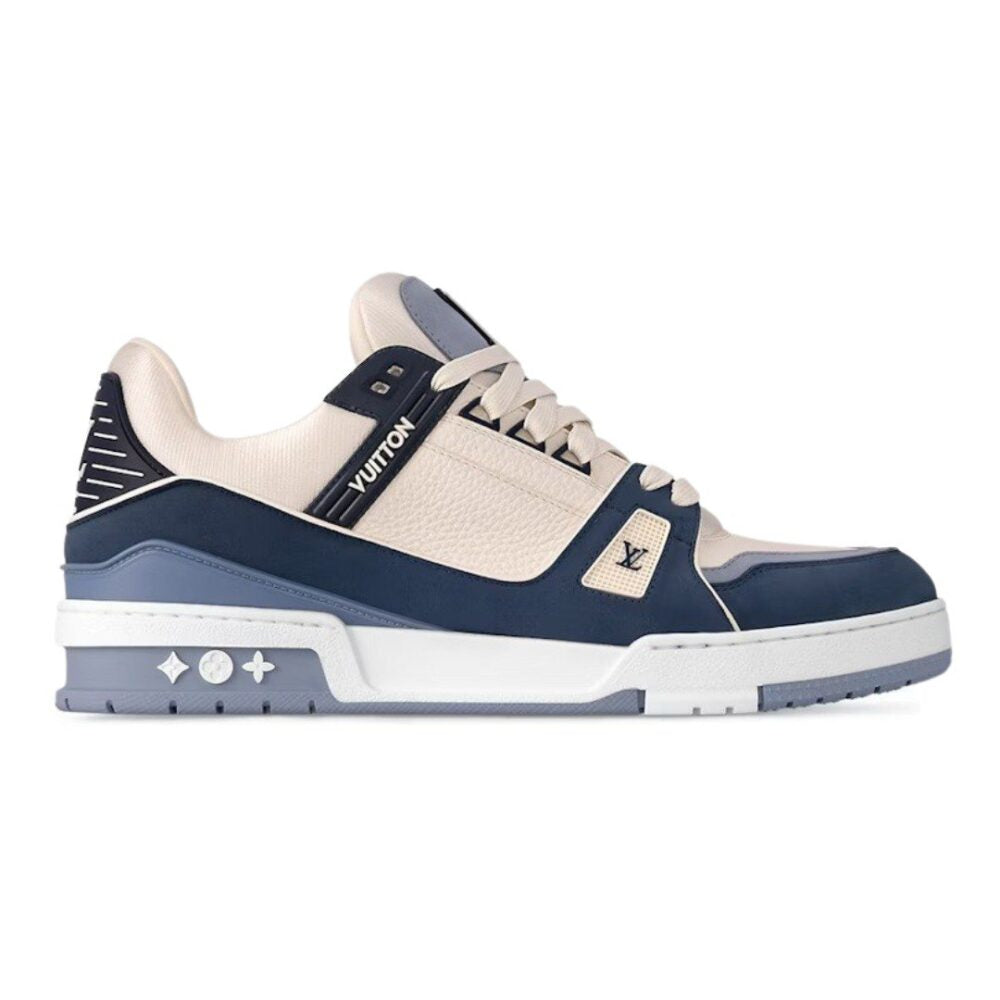 Louis Vuitton LV Trainer Blue Beige