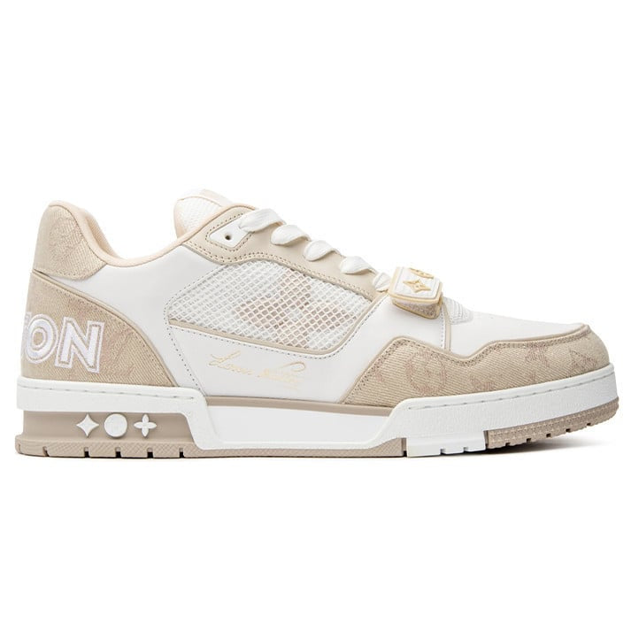 Louis Vuitton LV Trainer Sneaker Beige