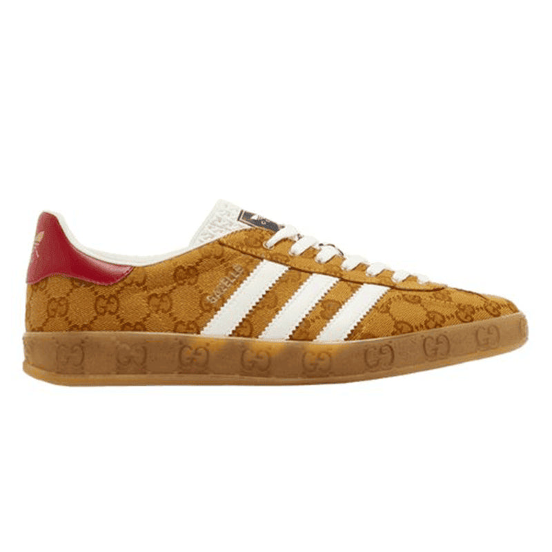 Adidas x Gucci Gazelle GG Monogram Beige Brown
