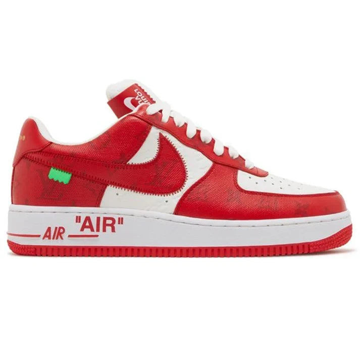 Louis Vuitton x Nike Air Force 1 Low By Virgil Abloh White/Red