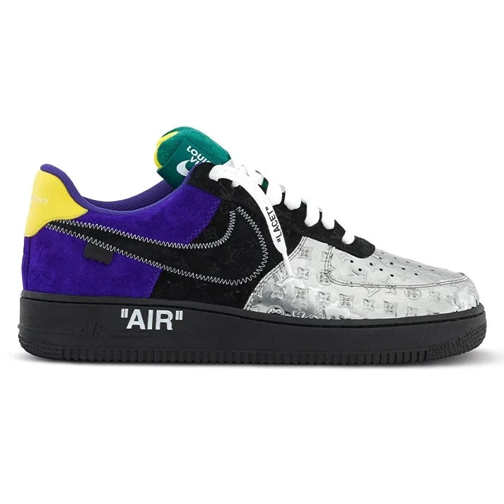Louis Vuitton x Nike Air Force 1 Low Chrome Toe