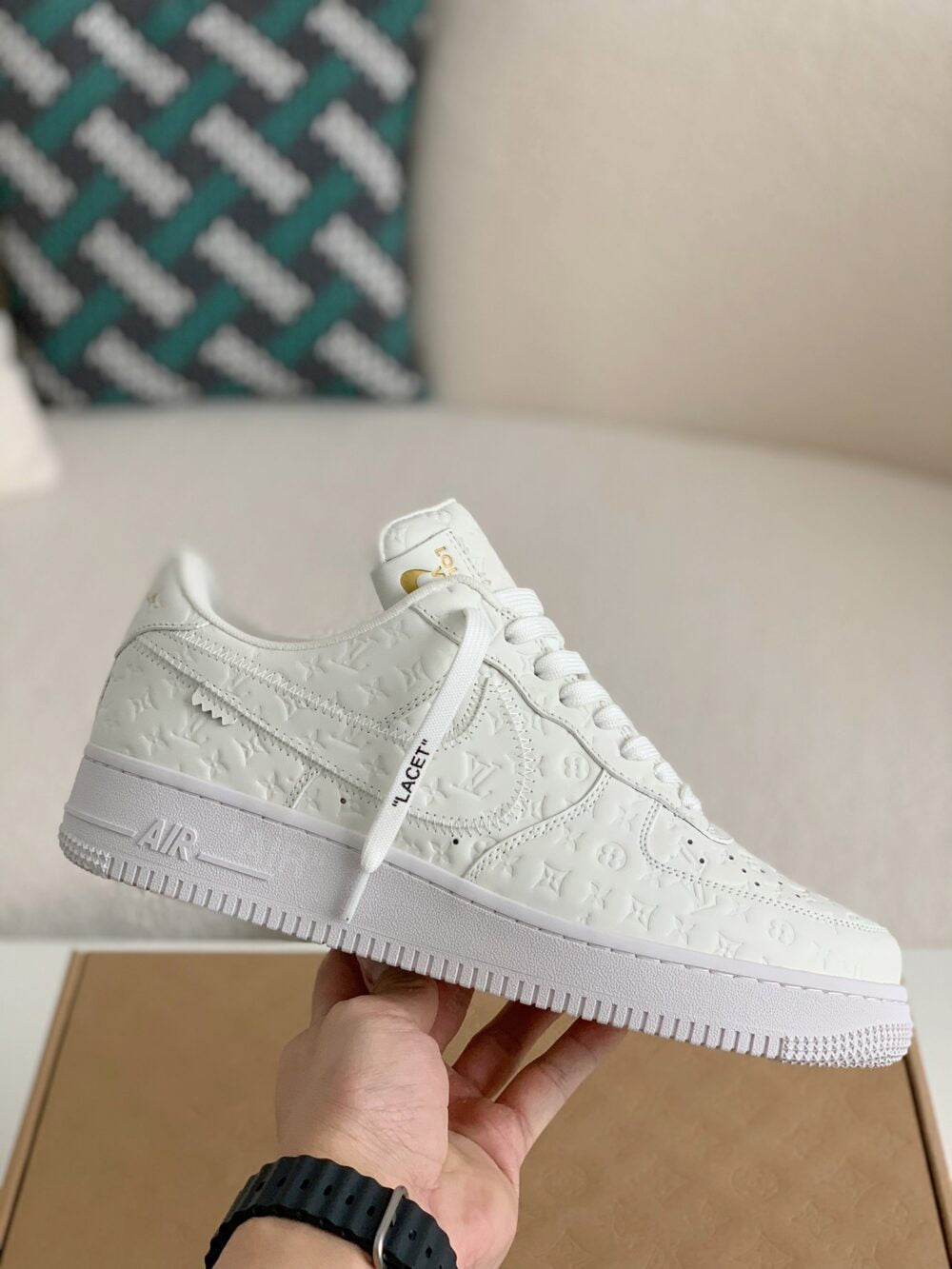 Louis Vuitton x Nike Air Force 1 Low By Virgil Abloh White