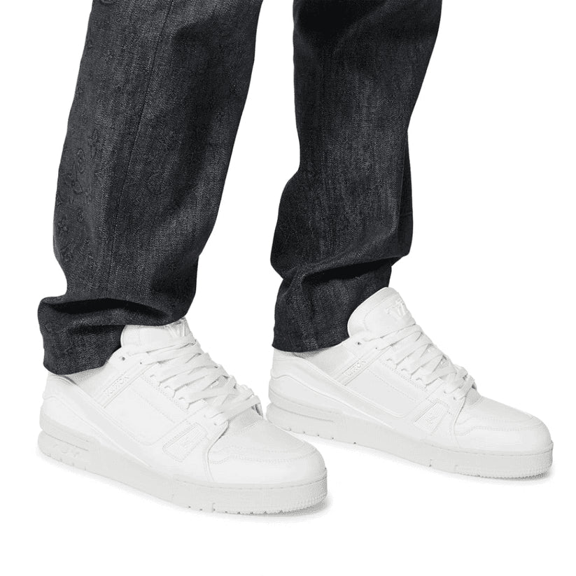 Louis Vuitton LV Trainer Sneaker All White