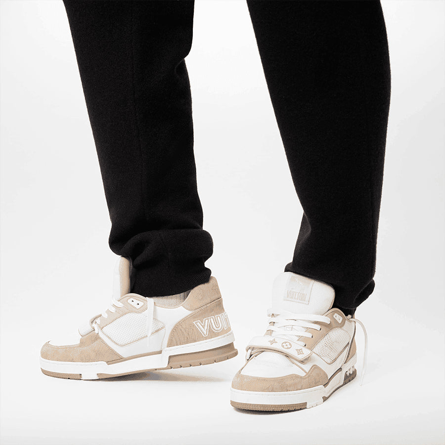 Louis Vuitton LV Trainer Sneaker Beige