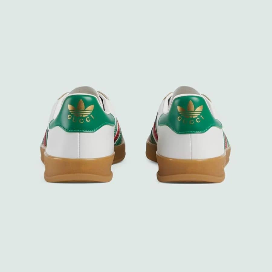 Adidas x Gucci Gazelle White Green Red