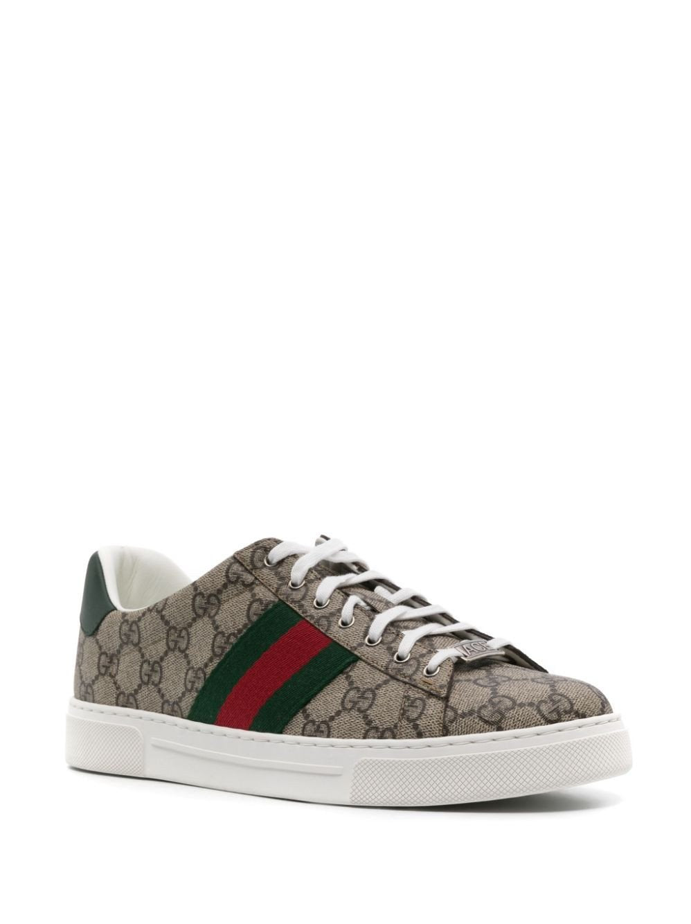 Mens Gucci Ace GG Supreme Canvas Sneakers