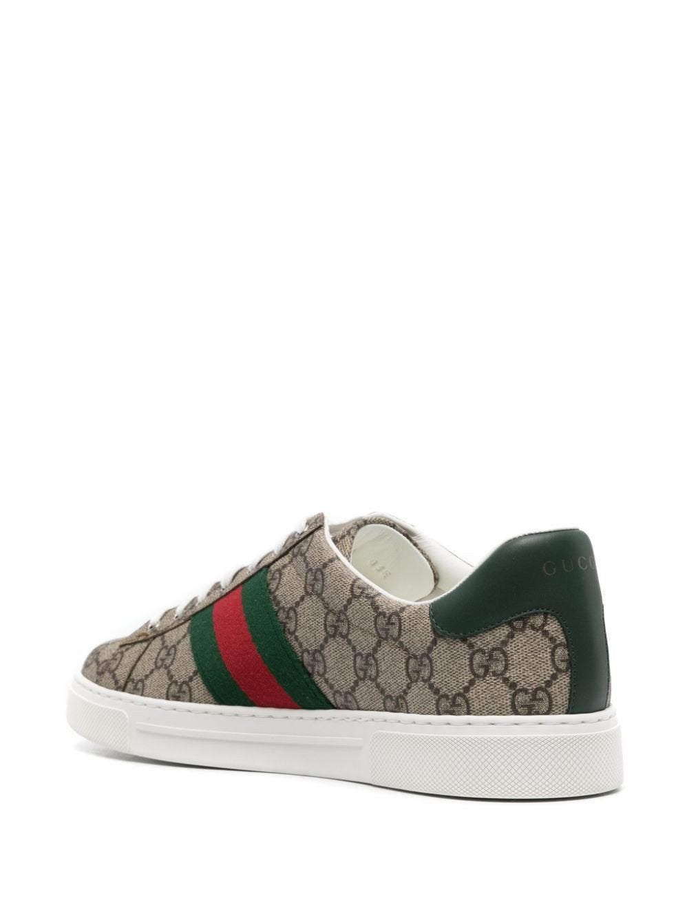 Mens Gucci Ace GG Supreme Canvas Sneakers