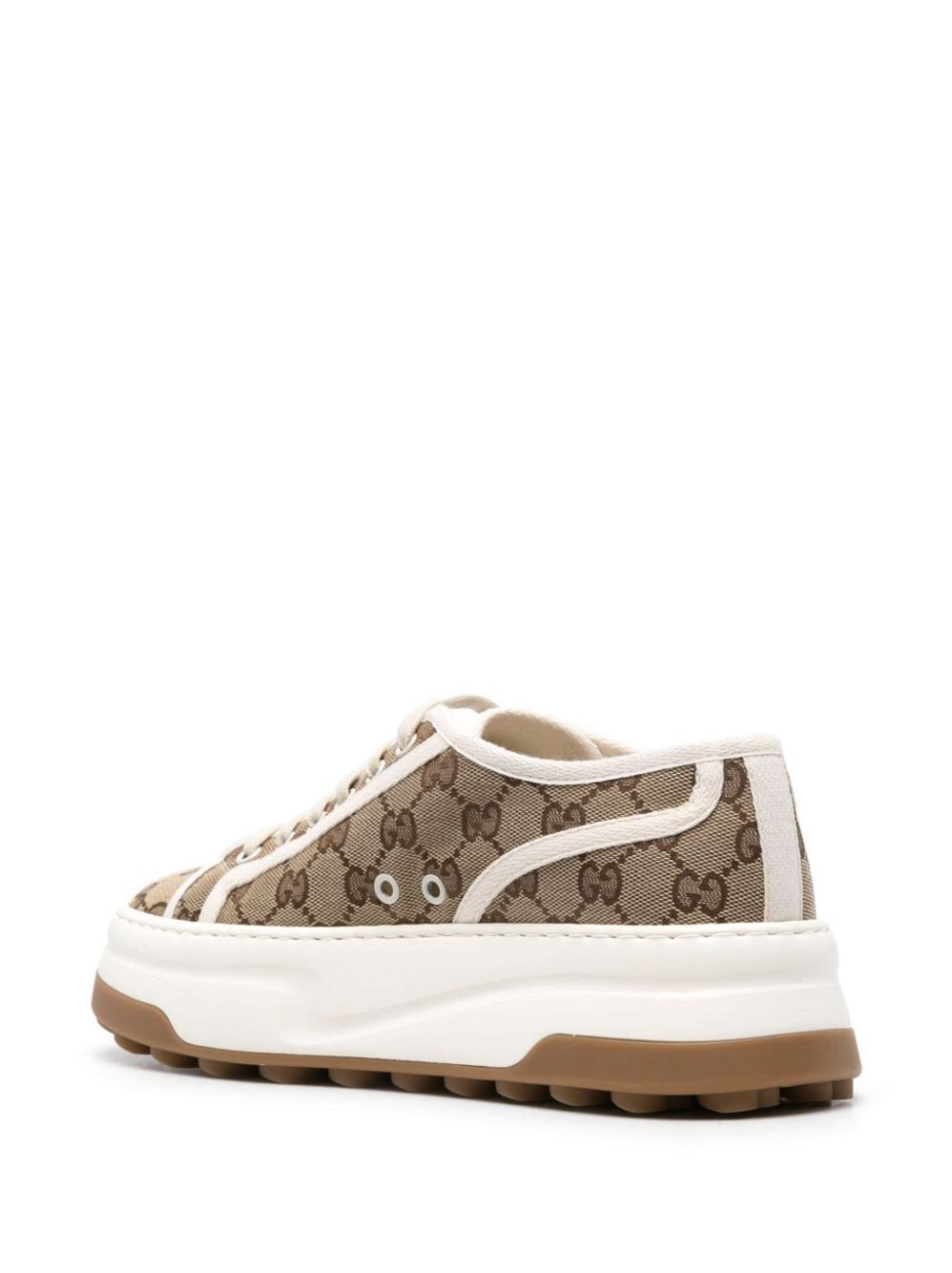 Mens Gucci GG Canvas Panelled Sneakers