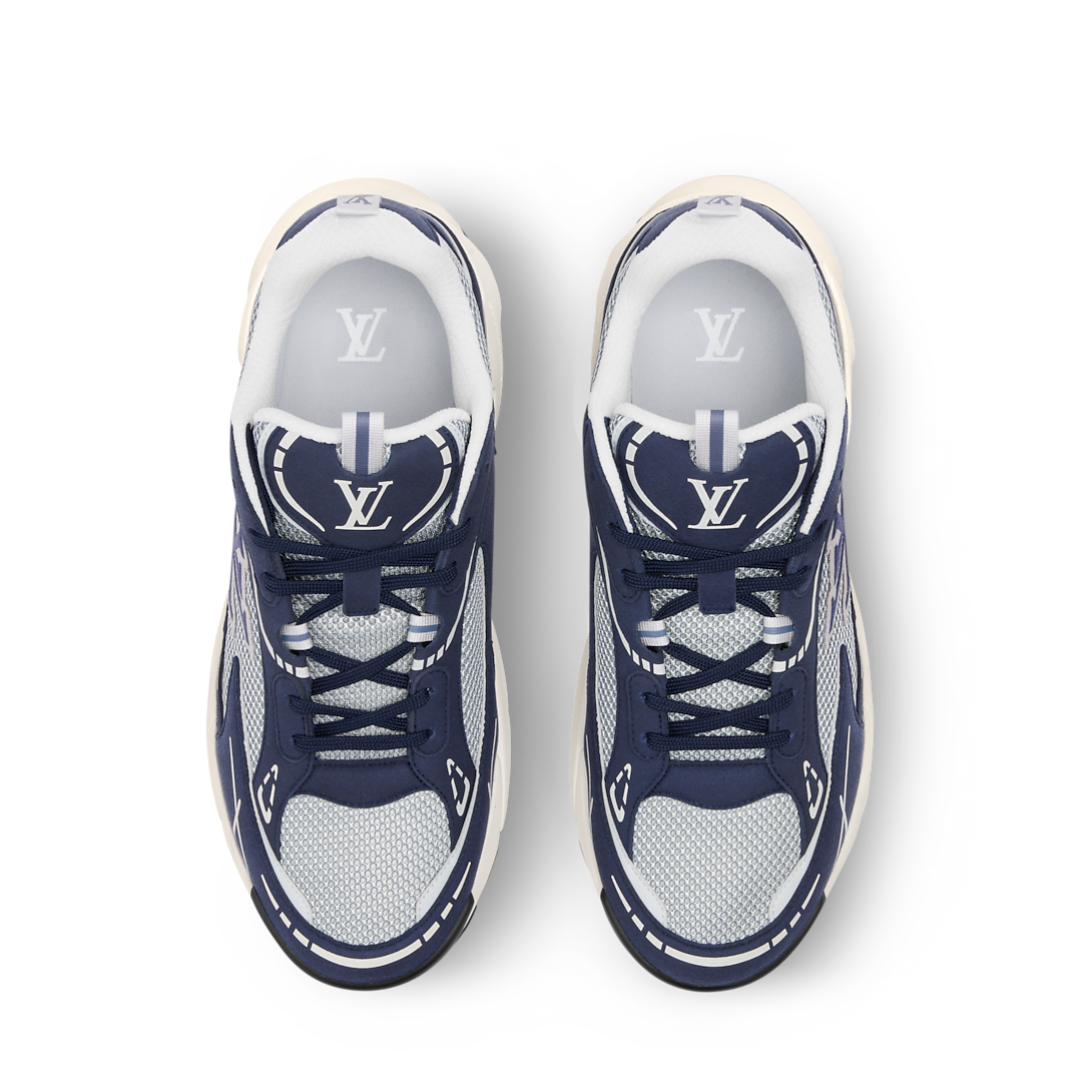 LV Tatic Runner Sneaker Blue