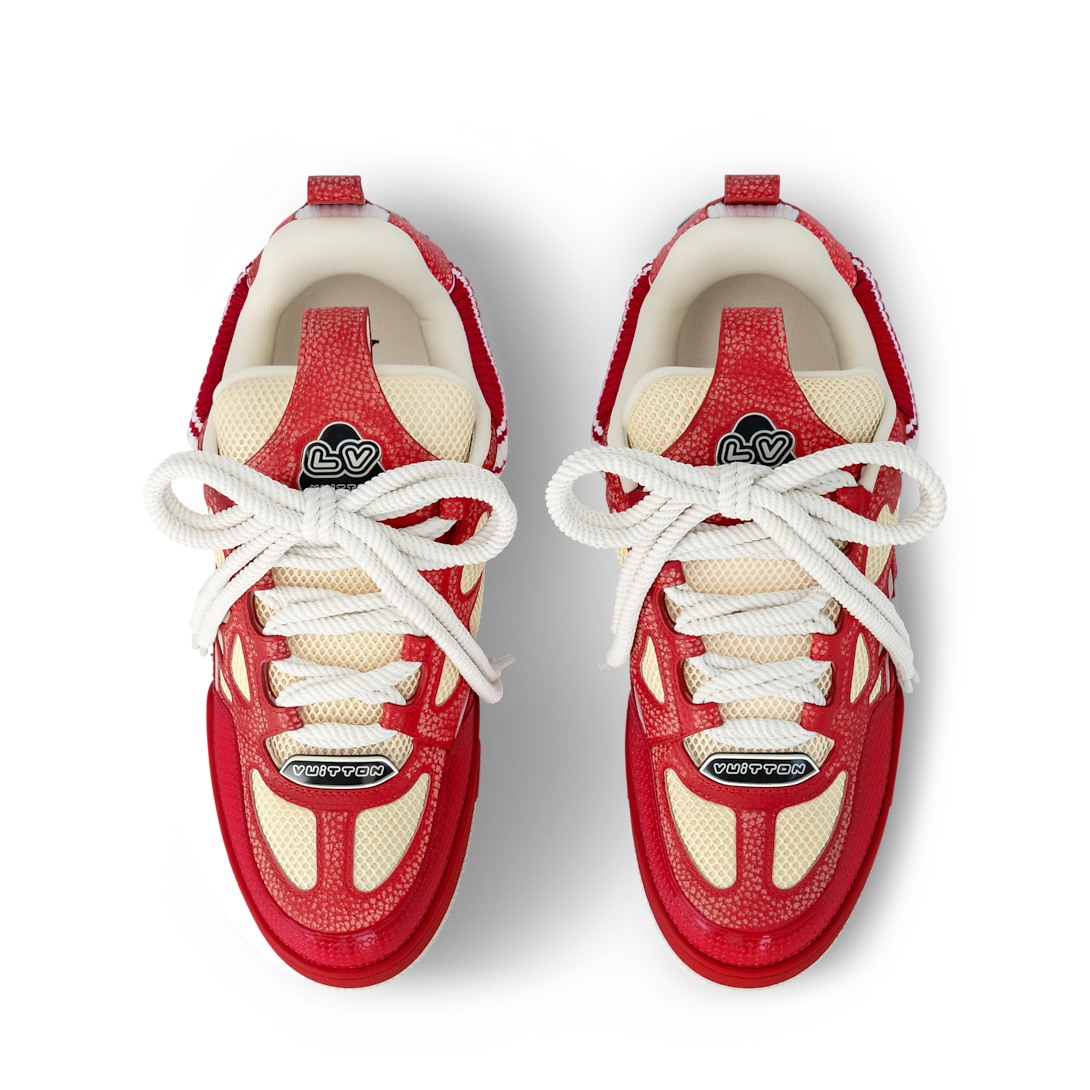 LV Skate Sneaker Red