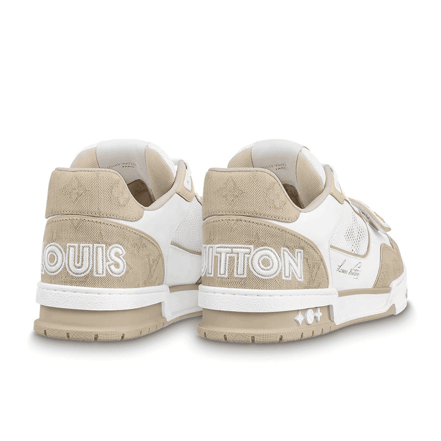 Louis Vuitton LV Trainer Sneaker Beige