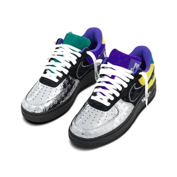 Louis Vuitton x Nike Air Force 1 Low Chrome Toe