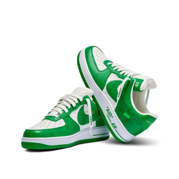 Louis Vuitton x Nike Air Force 1 Low By Virgil Abloh White/Green