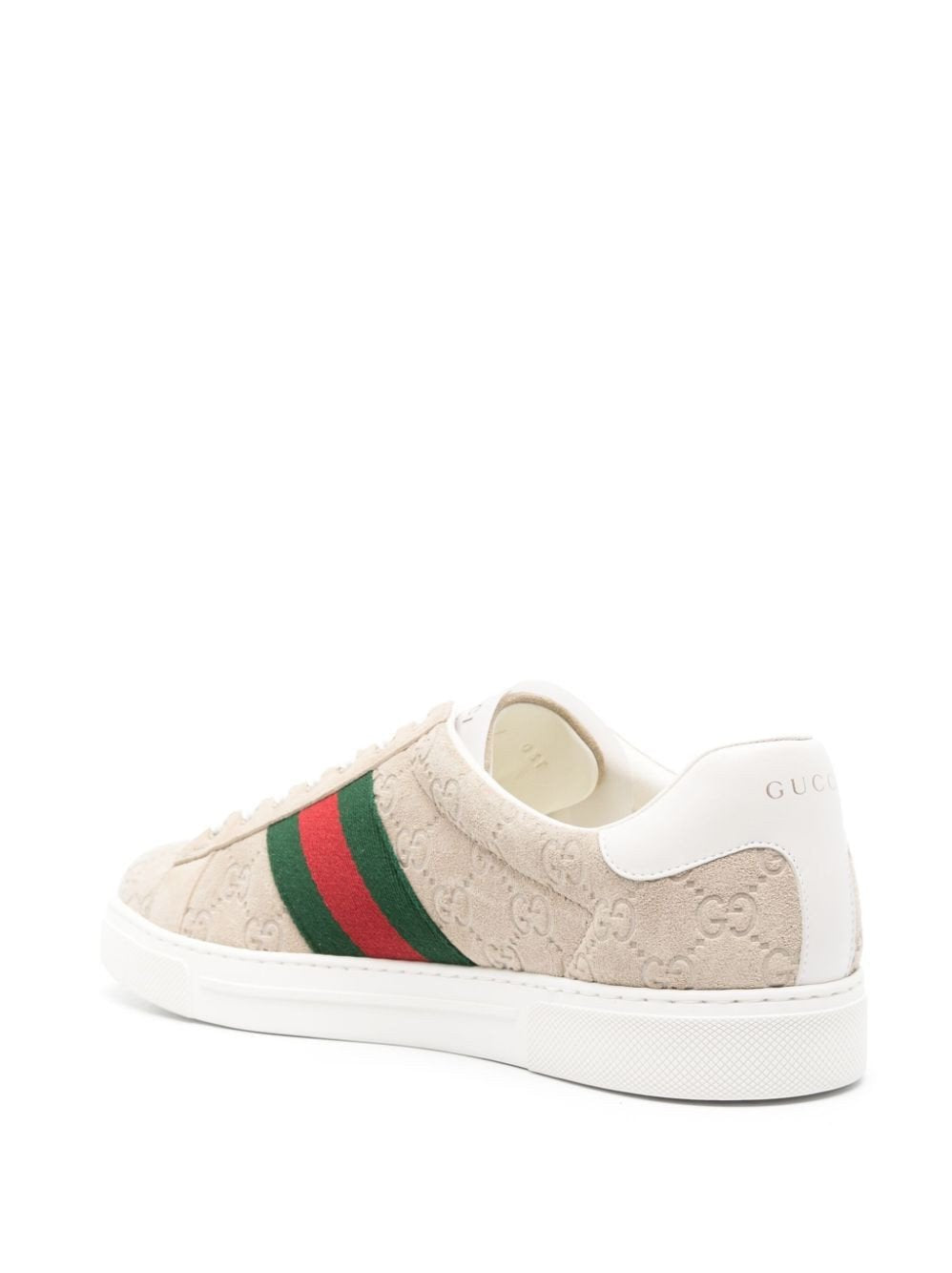Mens Gucci Ace Web Sneakers