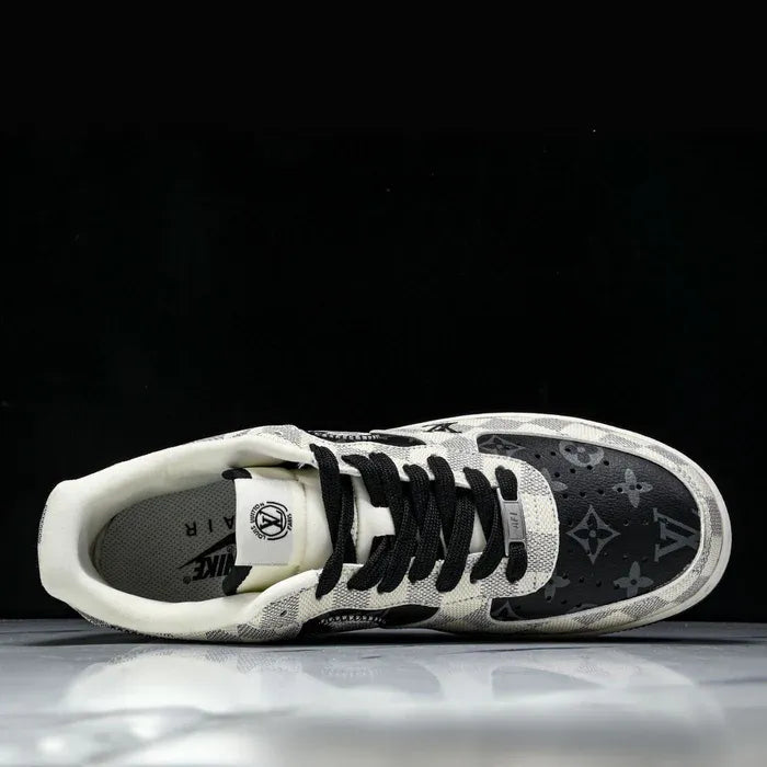 Louis Vuitton x Nike Air Force 1 Royal Black