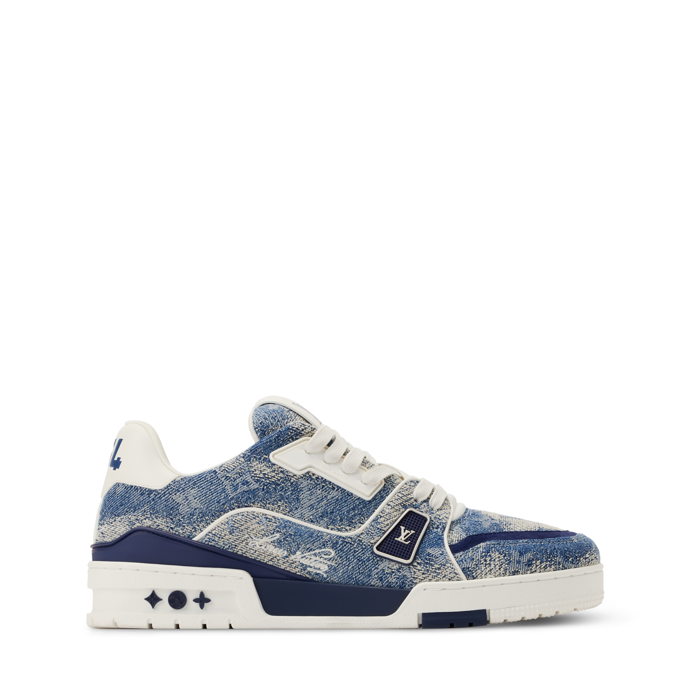 Louis Vuitton LV Trainer Blue #54 Limited
