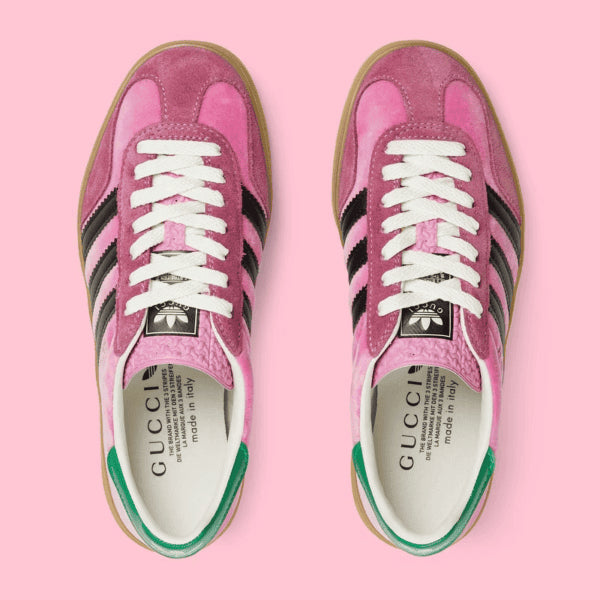 Adidas x Gucci Gazelle Light Pink
