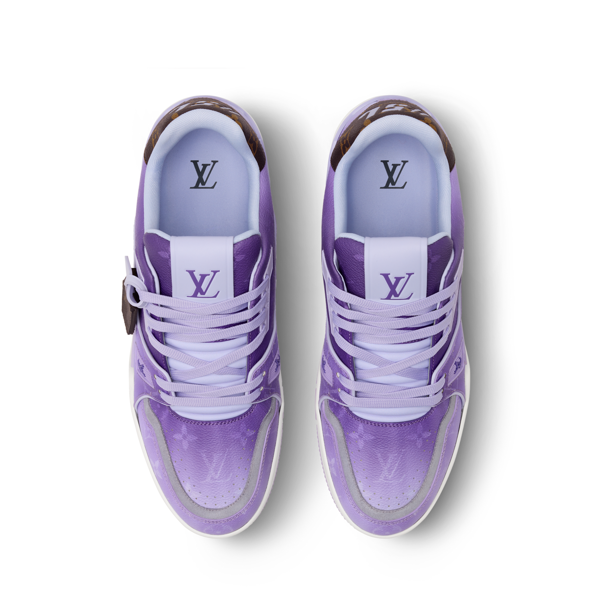LV Trainer Sneaker Monogram-printed canvas Purple