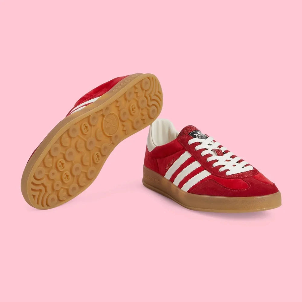 Adidas x Gucci Gazelle Red