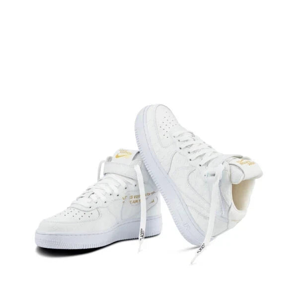 Louis Vuitton x Nike Air Force 1 Mid White