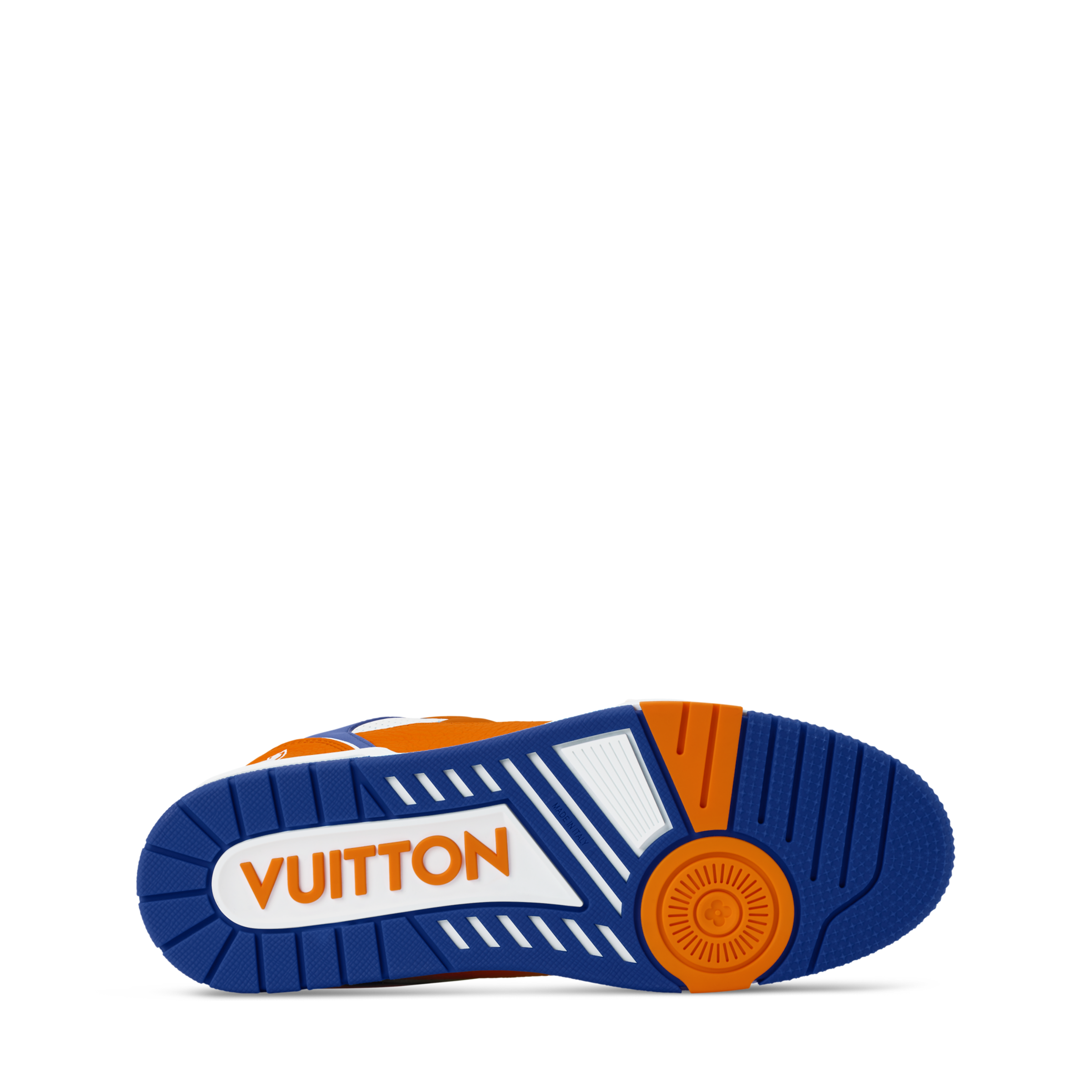 Louis Vuitton LV Trainer Orange Velcro Strap Sneaker