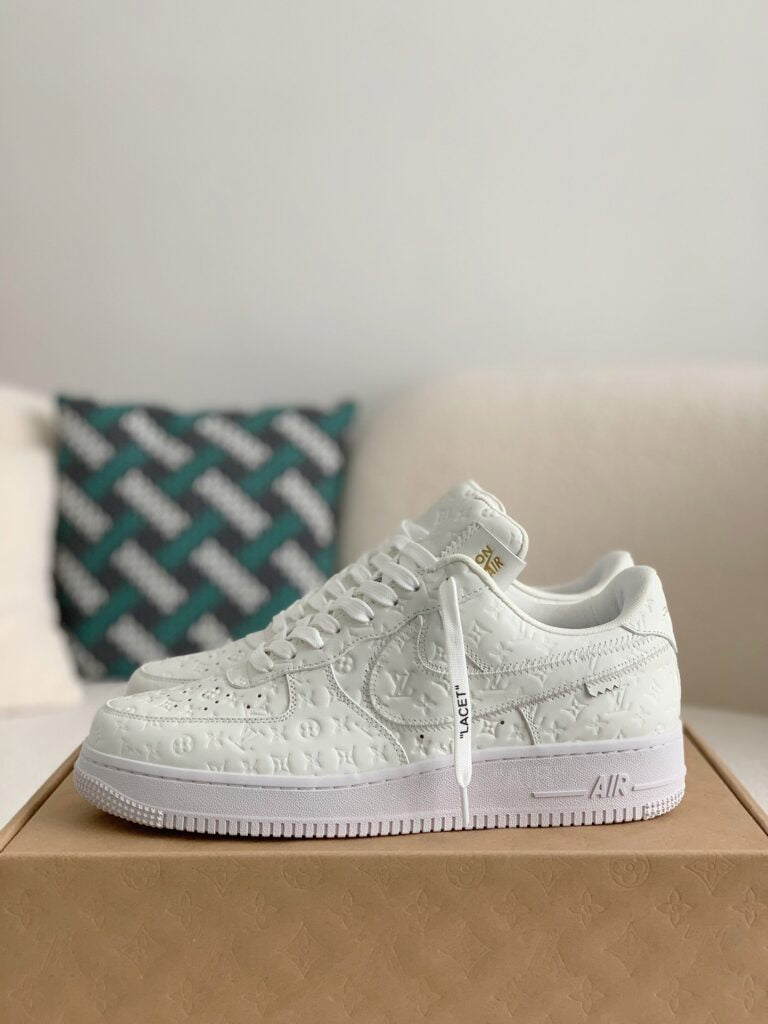 Louis Vuitton x Nike Air Force 1 Low By Virgil Abloh White